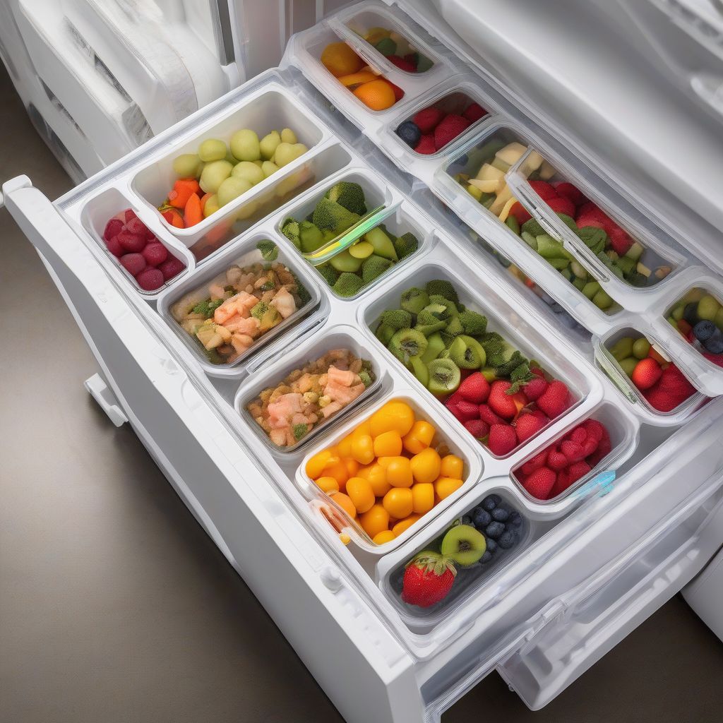 Organized 5 Cu. Ft. Chest Freezer