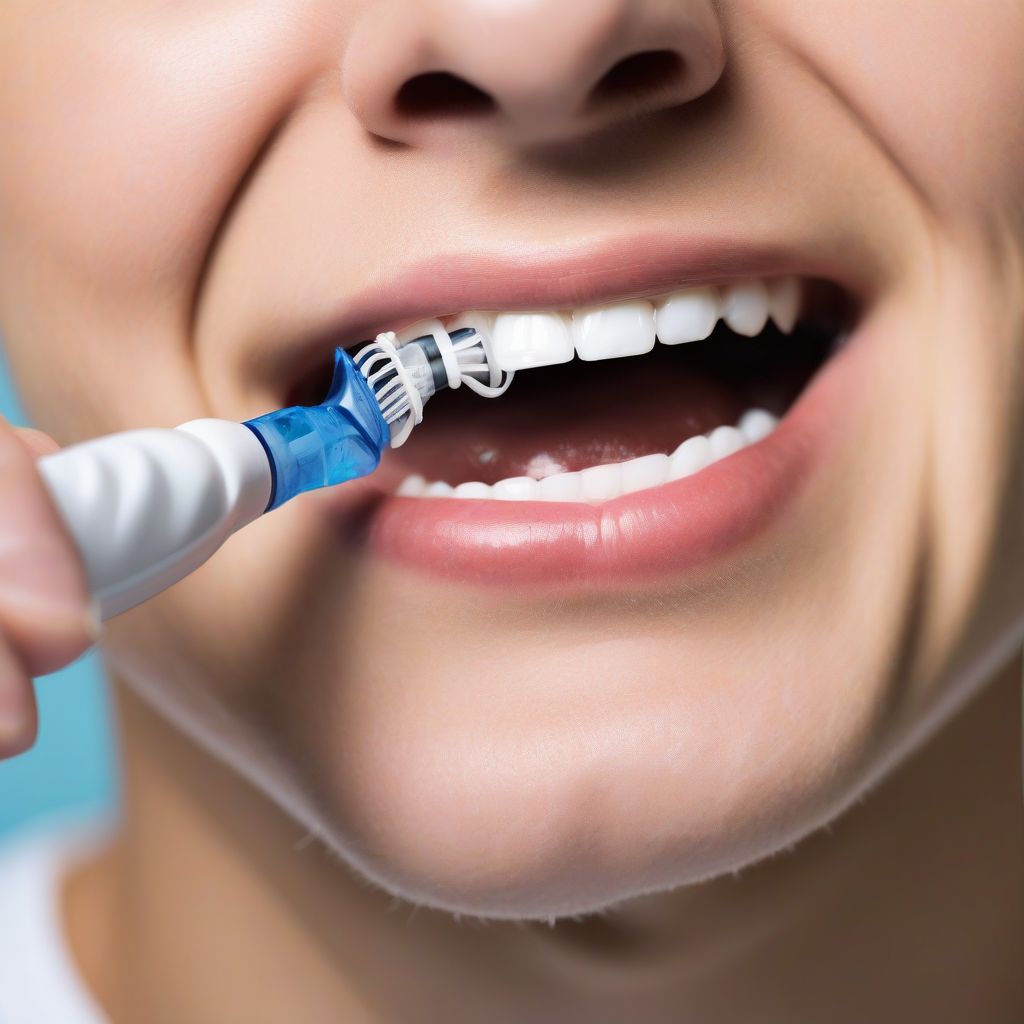 Brushing with Braces and an Electric Toothbrush