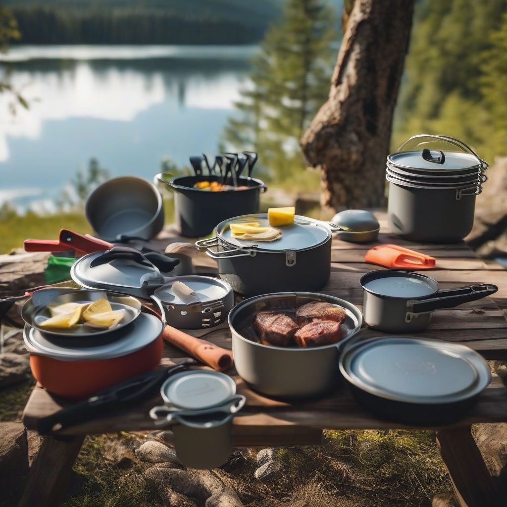 Lightweight and Durable Camping Cookware Set