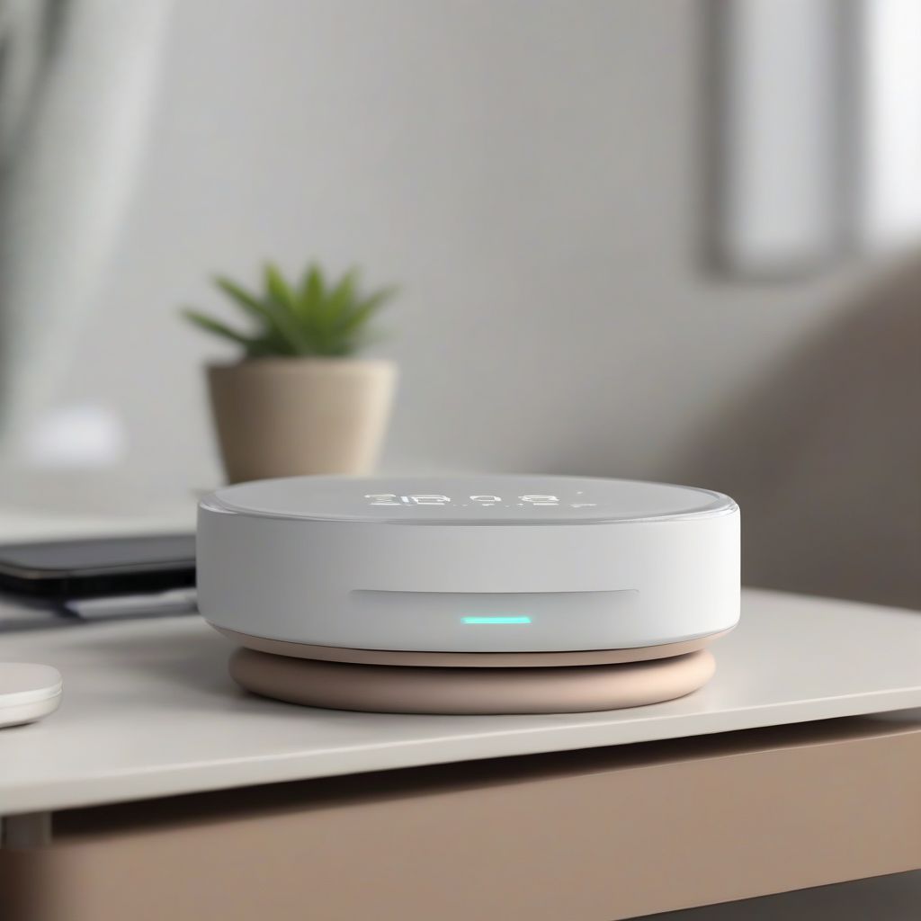 Smart Alarm Clock with Wireless Charging