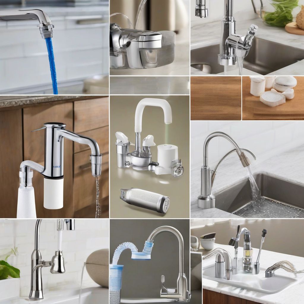 Top Sink Faucet Water Filters