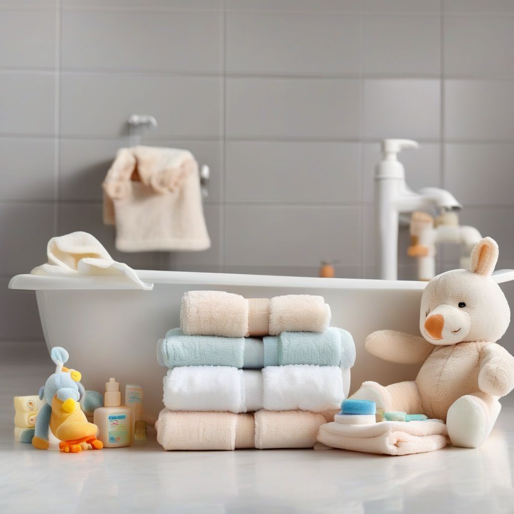 Safe and Comfy Bath Time