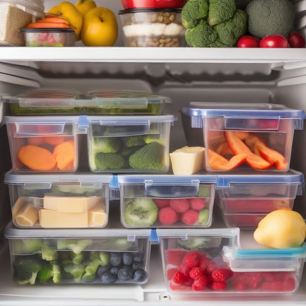 Mini Freezer Organization Ideas