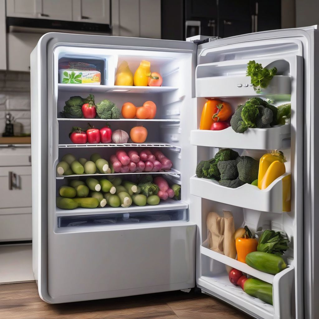 Mini Fridge with Freezer