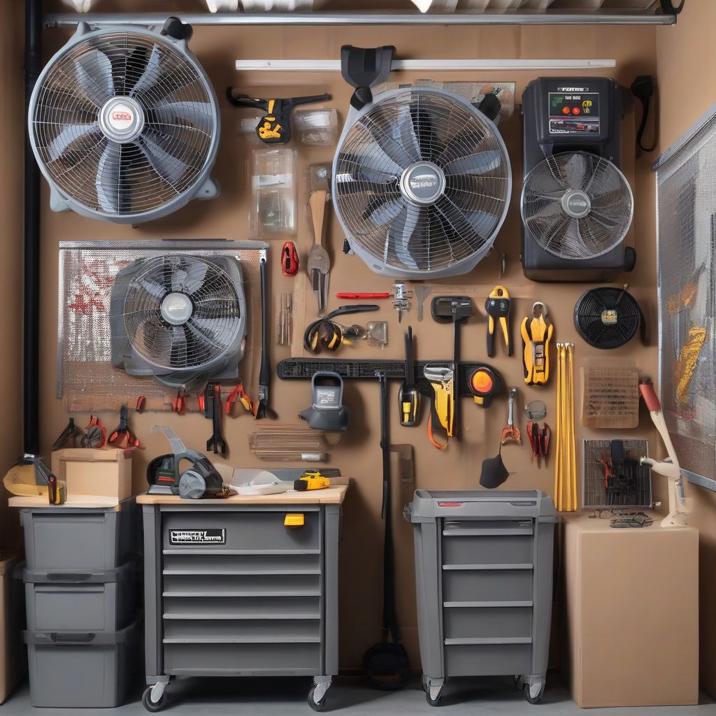 Wall Mounted Fans for Garage