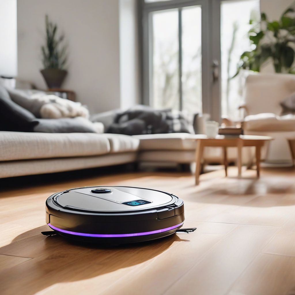 Robot Vacuum Cleaning Pet Hair