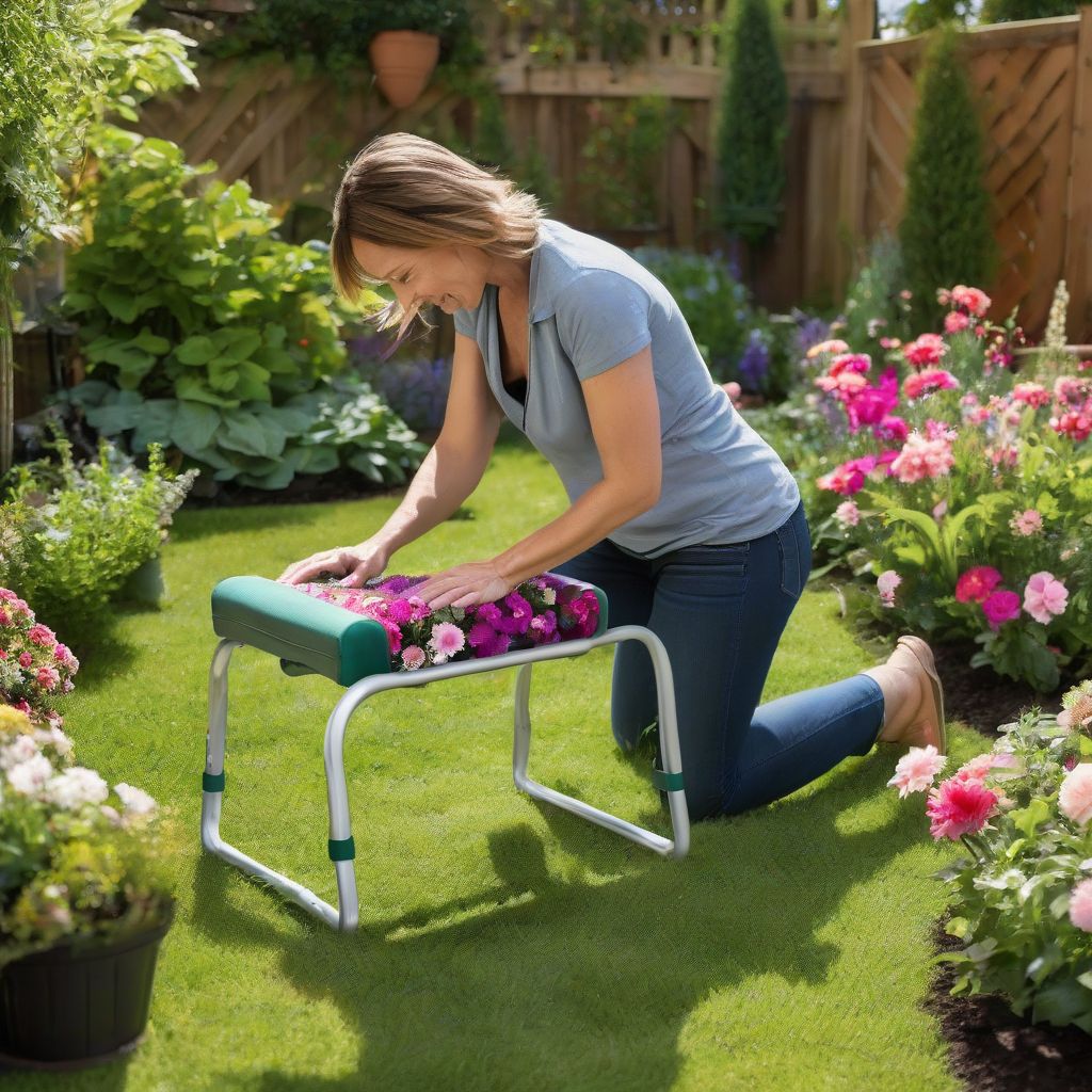 Garden Kneeler with Seat